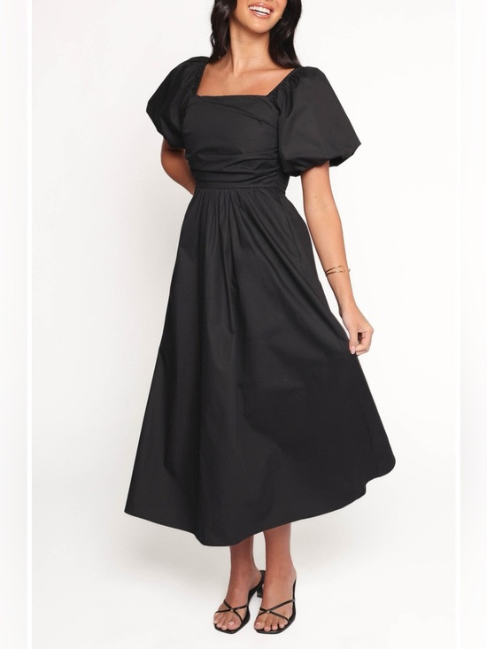 Petal & Pup Dresses & Skirts - Petal & Pup Women's Clo Puff Sleeve Dress Size L